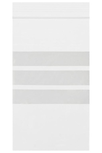CUMBERLAND Press Seal Bags 50mic 90 X 150mm Clear/White MSB5WP