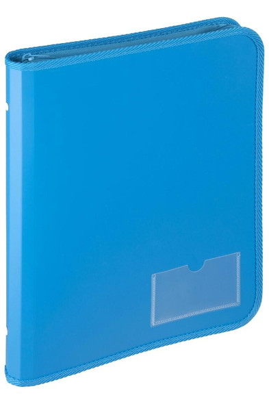 Marbig Zipper Binder W/ Tech Case 25mm 2d Blue X CARTON of 10 6980001