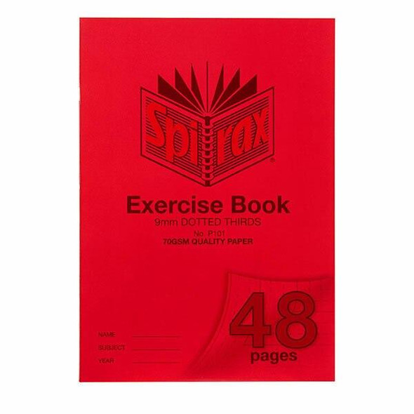 Spirax P101 Exercise Book A4 9mm Dt 48page X CARTON of 20 56101P
