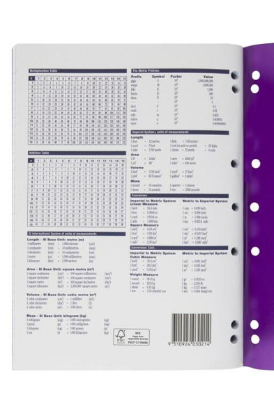 Spirax P128 Binder Book A4 8mm 192page X CARTON of 5 56128P