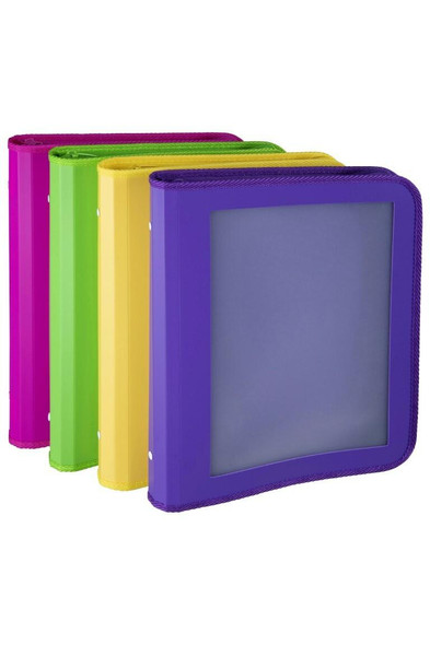 Marbig Professional Zipper Binder W/ Insert Cvr 25mm 2d Assorted X CARTON of 10 6990098 Marbig Professional Zipper Binder W/ Insert Cvr 25mm 2d Assorted X CARTON of 10 6990098