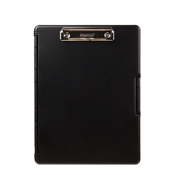 Dexas Slimcase Side Open Clipboard Black X CARTON of 6 3517-91