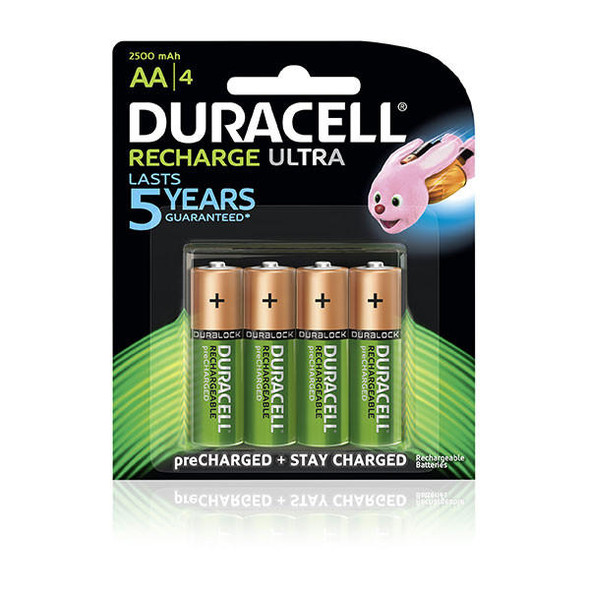 Duracell Rechargeable Aa Pack Of 4 82179812