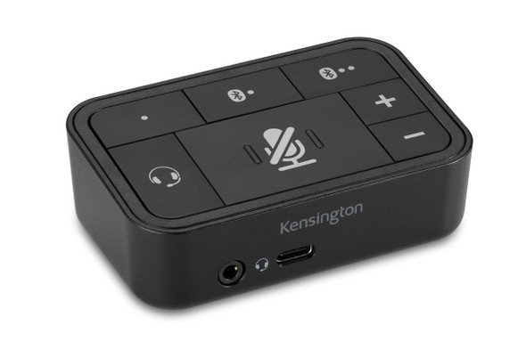 Kensington Universal 3-In-1 Pro Audio Headset Switch - Bt/Usb-C/Usb-A/3.5mm : K83300WW 