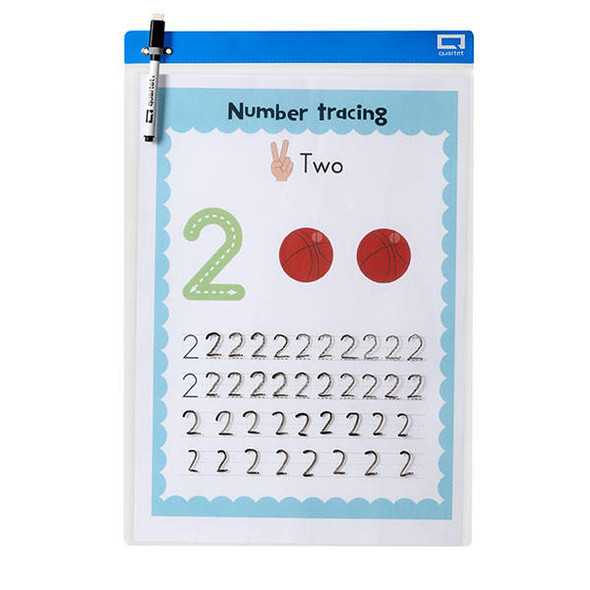 Quartet Flex Dry Erase Pocket Sleeve A3 Pack5 QTFLEXSLA35