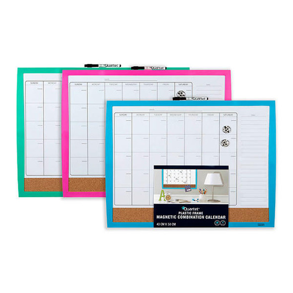 Quartet Planner Board 450x600mm Srt QTCMBOSRT