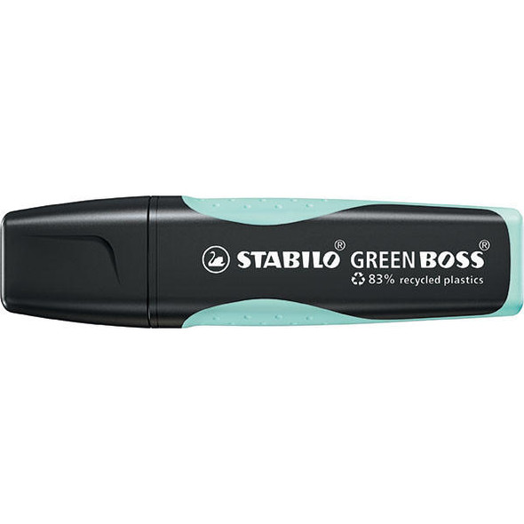 STABILO Green Boss Pastel Blue BOX10 50344