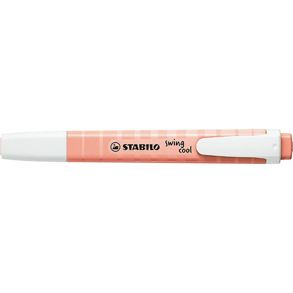 STABILO Swing Cool Pastel Highlighter Peach BOX10 50120