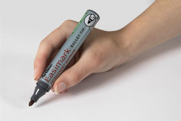 Artline 107 Easimark Permanent Marker 2mm Bullet Nib Red : 110702 