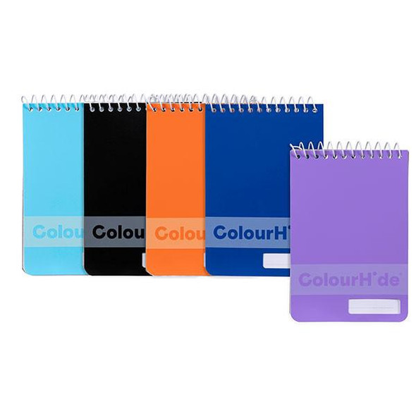 Colourhide Pocket Notebook 96page Assorted Dsply Unit X Carton of 48 : 1715599MSRT 