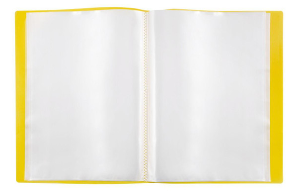 marbig Display Book A4 40page Yellow : 1742705 