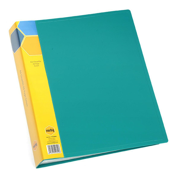 marbig Display Book A4 60page Green : 1742804 