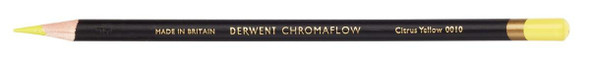 DERWENT Chromaflow Pencils Citrus Yellow X Carton of 6 : 2306028 