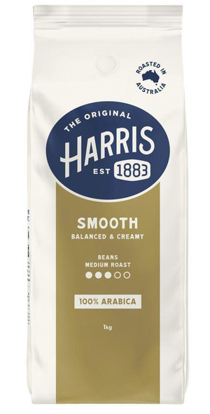 Harris Smooth Coffee Beans 1kg Bag : 4059103 