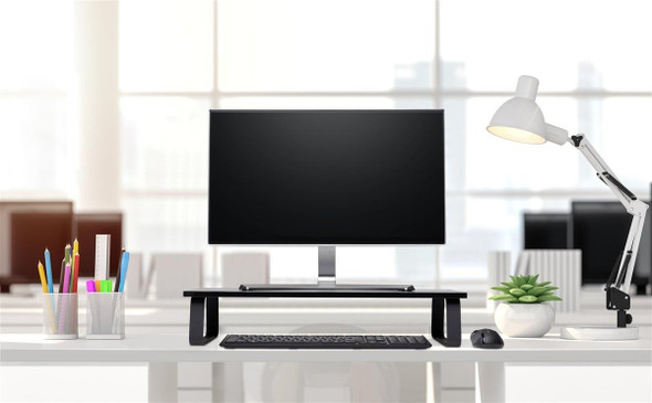 Kensington Extra Wide Monitor Riser Black : 55726 