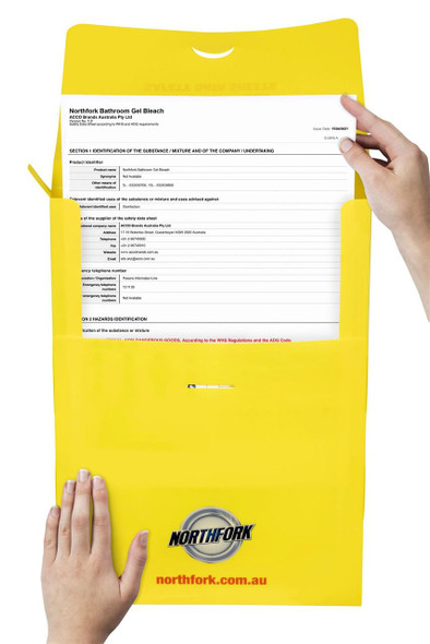 NORTHFORK Sds Document Box A4 Yellow : 637110900 