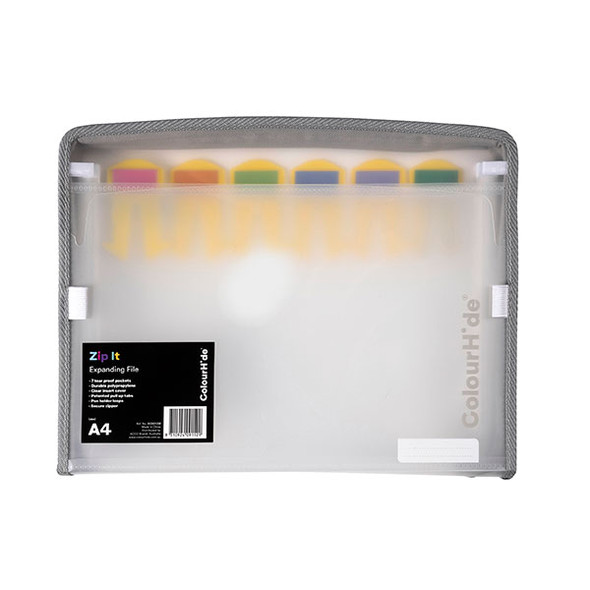 Colourhide Expanding File Zip It Pp X Carton of 6 : 9026012M