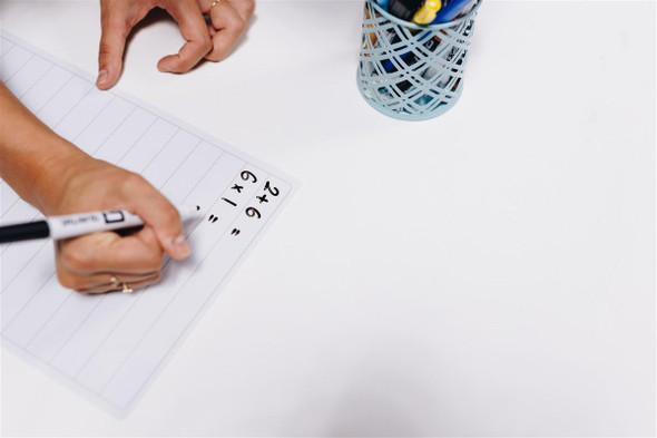 Quartet Flex Whiteboard Double-Sided Plain/Lined Pack30 : QTFLEX30PLLD 