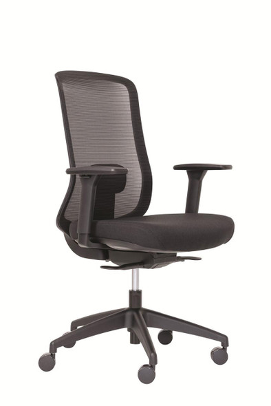 Buro Elan Ergonomic Chair Black Mesh With Arms : 159A-M3 