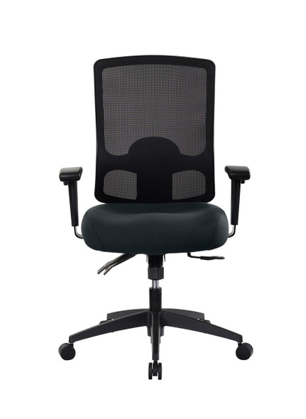 Buro Tidal Ergonomic Chair Mesh Back  Black W Arms : 244A-23 