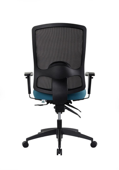 Buro Tidal Ergonomic Chair Mesh Back  Teal W Arms : 244A-28 