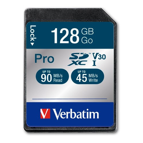 Verbatim Pro 128gb Sdhc Card Class 10 (uhs-i) : 47023