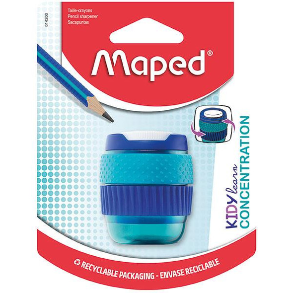 Maped Kidy Learn Concentration Sharpener Sensory 1-hole X Carton of 24 : 8014300 