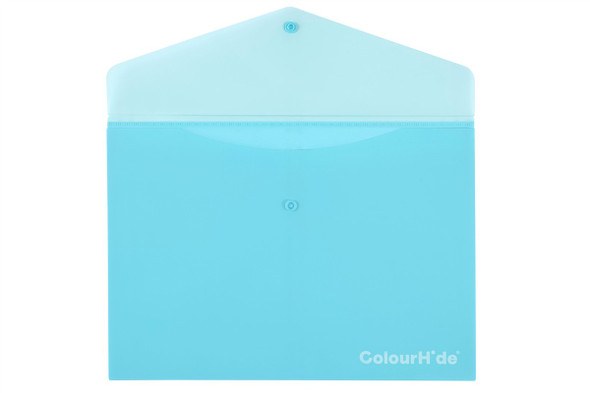 CH DOCUMENT WALLET A4 SKY BLUE