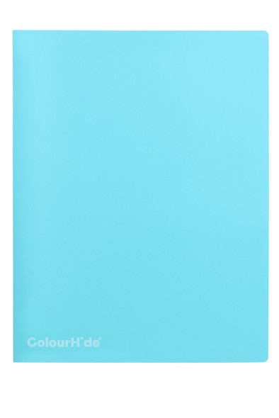 CH DISPLAY BOOK FIXED 20PKT SKY BLUE