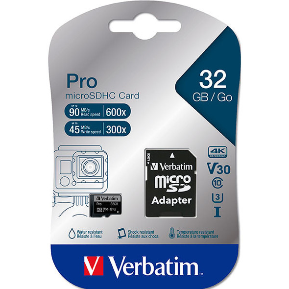 VBM 32GB PRO MICROSDHC CLASS 10 UH