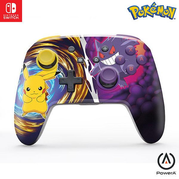 Powera Enhanced Wireless Controller Pika Vs Gengar Nintendo Switch : NSGP0420-01 