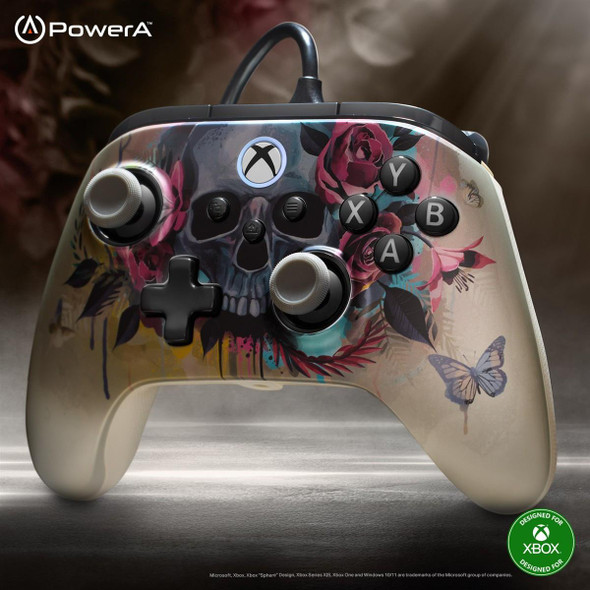 Powera Advantage Wired Plus Controlle Bloom and Gloom Xb/xs : XBGP0471-01 