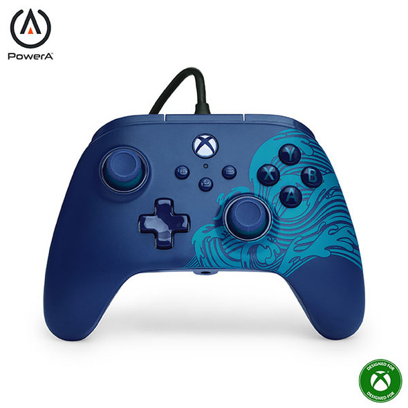 POWERA XBX ADVWIRED CTRL BLUE WAVE