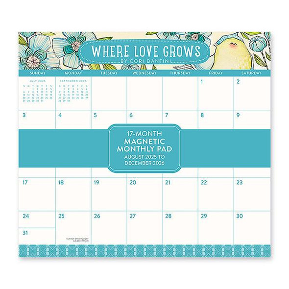 Orange Circle 2026 Where Love Grows 2026 Where Love Grows 244x216mm : 26125 