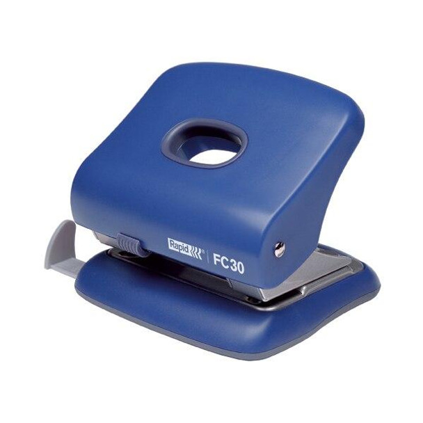 Rapid Punch 2 Hole 30 Sheet Fc30 Blue 0265194