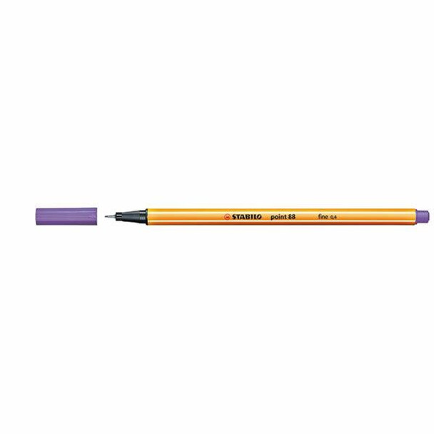 STABILO Point 88 Fineliner Violet Box10 0269450