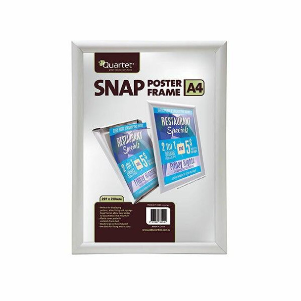 Quartet Display Board Snap Frame A4 25mm 0332140