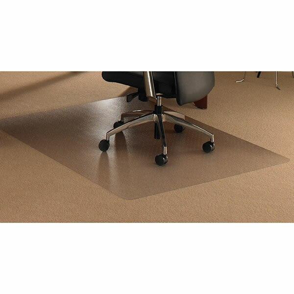 FLOORTEX Chairmat Ultimat Polycarbonate Plush Rectangle 120x134cm 0349470