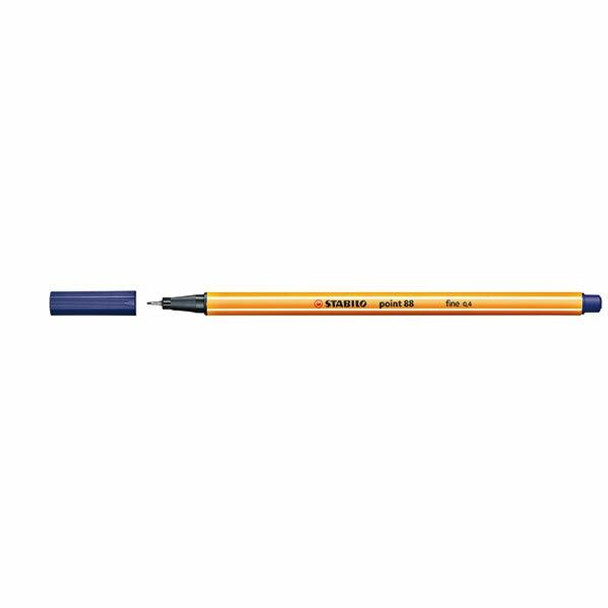 STABILO Point 88 Fineliner Nightblue BOX10 0350550