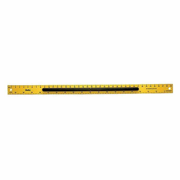 Helix Whiteboard Metre Ruler Imperial/Metric 0352810