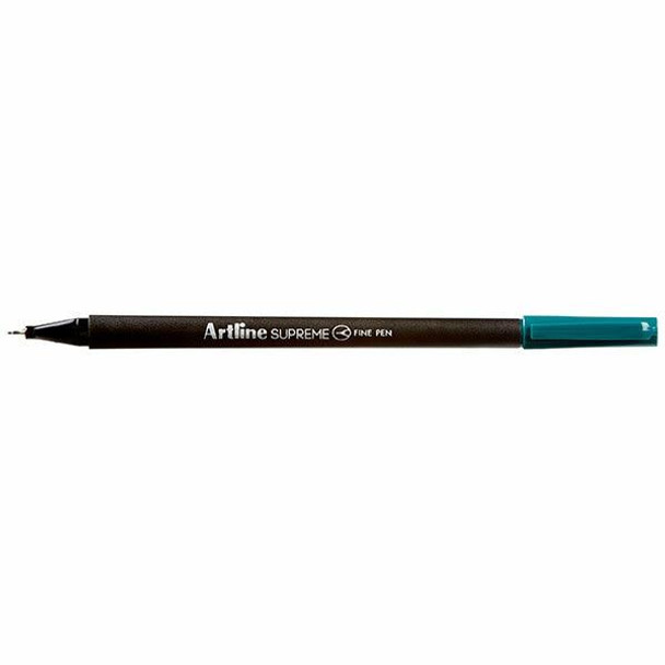 Artline Supreme Fineliner Pen 0.4mm Dark Green BOX12 102134