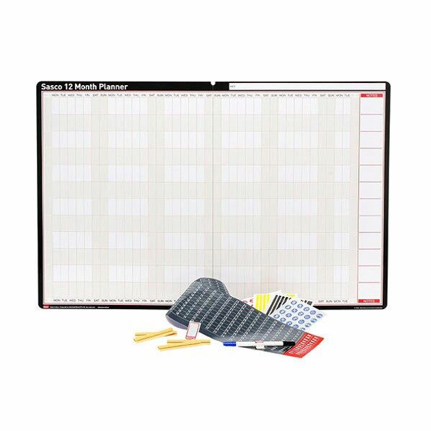 Sasco 12 Month Planner 910x605mm 10470