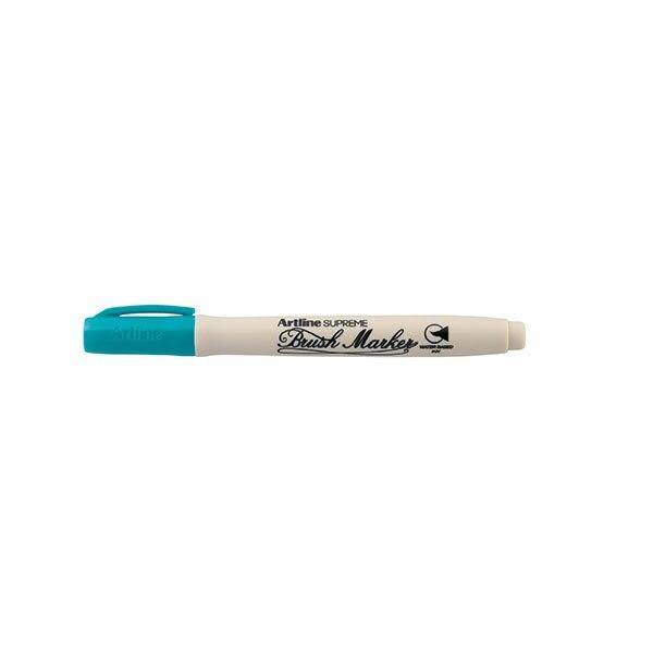 Artline Supreme Brush Marker Turquoise BOX12 108124