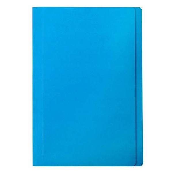 Marbig Manilla Folders Foolscap Blue Box100 1108101
