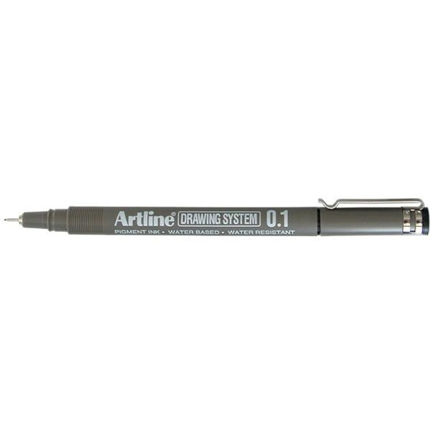 Artline 231 Drawing System Pen 0.1mm Black BOX12 123101