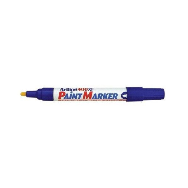 Artline 400 Permanent Paint Marker 2.3mm Bullet Blue BOX12 140003