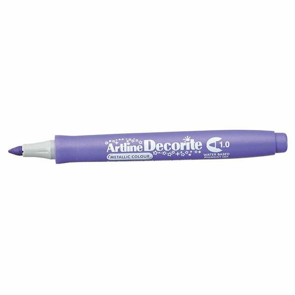 Artline Decorite Metallic 1.0 Purple BOX12 140796