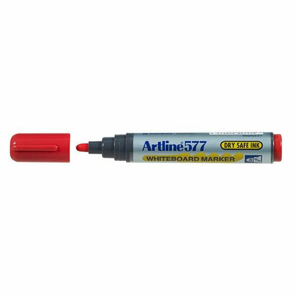 Artline 577 Whiteboard Marker Red BOX12 157702