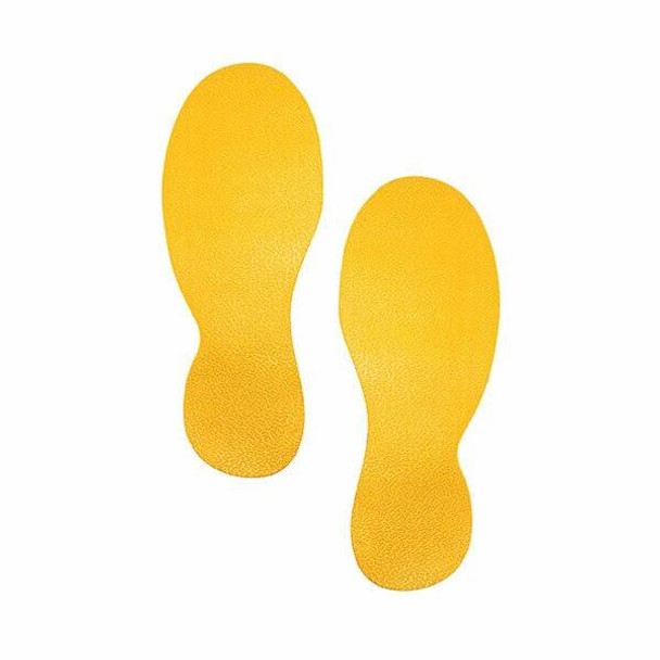 DURABLE Marking Shape Foot 10 Pack Yellow 172704