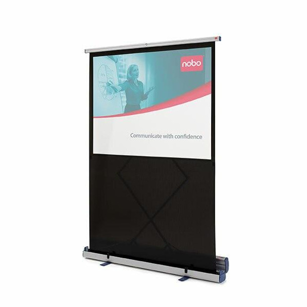 Nobo Projector Screen Portable Floor 43 1620x1220mm 1901956